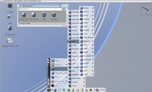 Screenshot of my Icaros Desktop